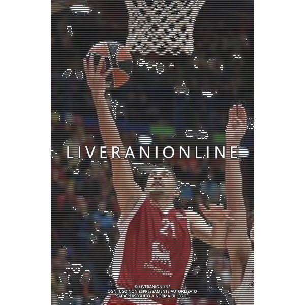 TVRG EA7 Emporio Armani Milano vs Bayern Monaco nella foto Diego Flaccadori (Olimpia Milano) Assago (MI) 05-01-2024 Mediolanum Forum Turkish Airlines EuroLeague 19a giornata regular season foto Roberto Garavaglia/Agenzia Aldo Liverani sas