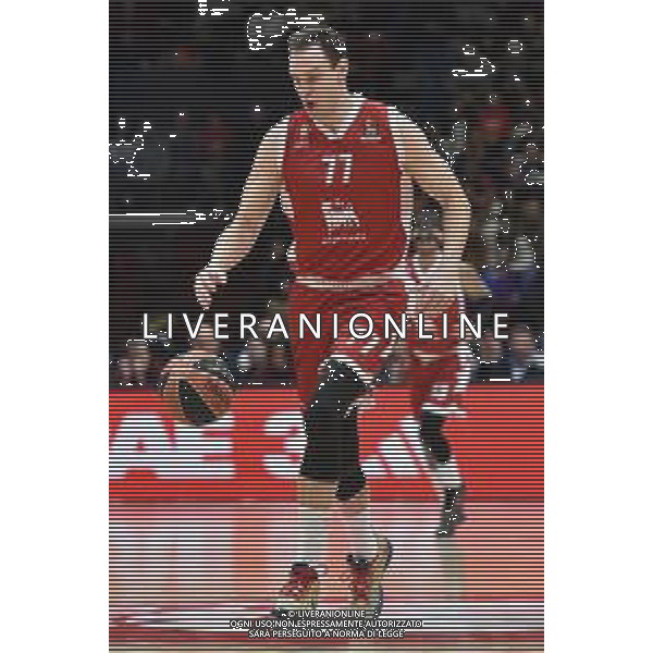 TVRG EA7 Emporio Armani Milano vs Bayern Monaco nella foto Johannes Voigtmann (Olimpia Milano) Assago (MI) 05-01-2024 Mediolanum Forum Turkish Airlines EuroLeague 19a giornata regular season foto Roberto Garavaglia/Agenzia Aldo Liverani sas