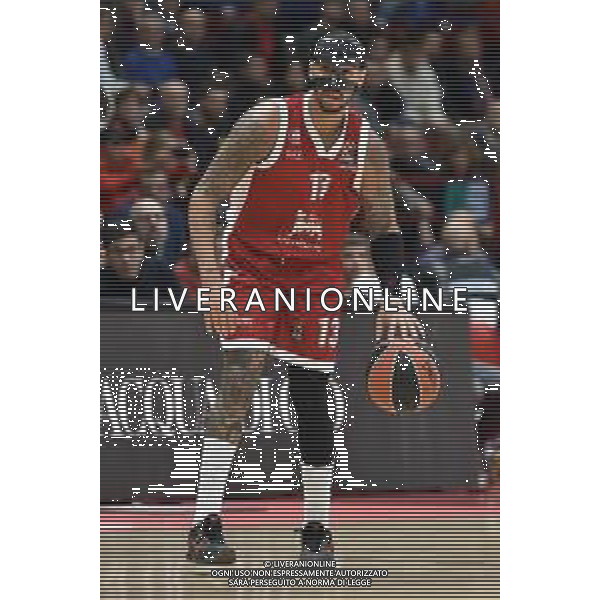 TVRG EA7 Emporio Armani Milano vs Bayern Monaco nella foto Shabazz Napier (Olimpia Milano) Assago (MI) 05-01-2024 Mediolanum Forum Turkish Airlines EuroLeague 19a giornata regular season foto Roberto Garavaglia/Agenzia Aldo Liverani sas