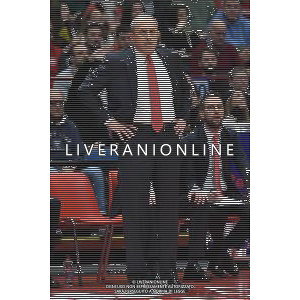 TVRG EA7 Emporio Armani Milano vs Bayern Monaco nella foto Ettore Messina allenatore Olimpia Milano Assago (MI) 05-01-2024 Mediolanum Forum Turkish Airlines EuroLeague 19a giornata regular season foto Roberto Garavaglia/Agenzia Aldo Liverani sas