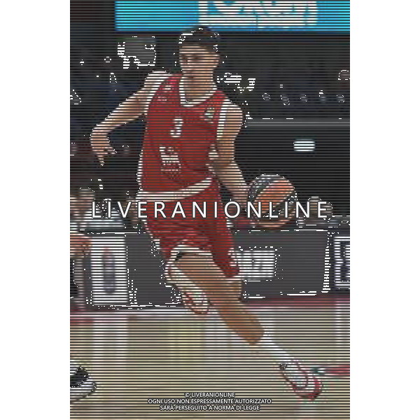 TVRG EA7 Emporio Armani Milano vs Bayern Monaco nella foto Giordano Bortolani (Olimpia Milano) Assago (MI) 05-01-2024 Mediolanum Forum Turkish Airlines EuroLeague 19a giornata regular season foto Roberto Garavaglia/Agenzia Aldo Liverani sas