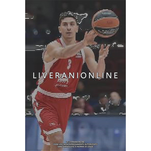 TVRG EA7 Emporio Armani Milano vs Bayern Monaco nella foto Giordano Bortolani (Olimpia Milano) Assago (MI) 05-01-2024 Mediolanum Forum Turkish Airlines EuroLeague 19a giornata regular season foto Roberto Garavaglia/Agenzia Aldo Liverani sas