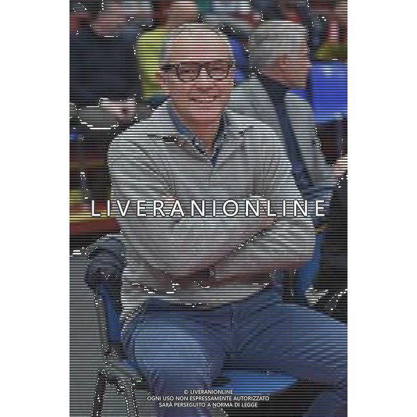 TVRG EA7 Emporio Armani Milano vs Bayern Monaco nella foto Stefano Domenicali presidente e amministratore delegato di Formula One Group Assago (MI) 05-01-2024 Mediolanum Forum Turkish Airlines EuroLeague 19a giornata regular season foto Roberto Garavaglia/Agenzia Aldo Liverani sas