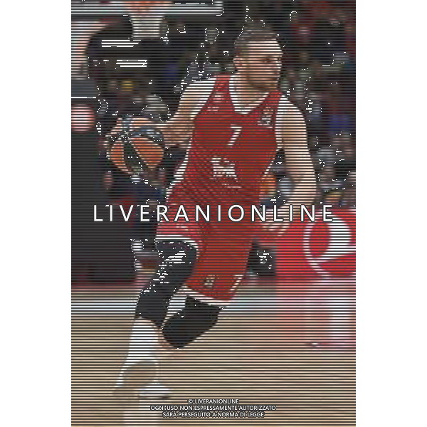 TVRG EA7 Emporio Armani Milano vs Bayern Monaco nella foto Stefano Tonut (Olimpia Milano) Assago (MI) 05-01-2024 Mediolanum Forum Turkish Airlines EuroLeague 19a giornata regular season foto Roberto Garavaglia/Agenzia Aldo Liverani sas