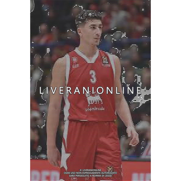TVRG EA7 Emporio Armani Milano vs Bayern Monaco nella foto Giordano Bortolani (Olimpia Milano) Assago (MI) 05-01-2024 Mediolanum Forum Turkish Airlines EuroLeague 19a giornata regular season foto Roberto Garavaglia/Agenzia Aldo Liverani sas