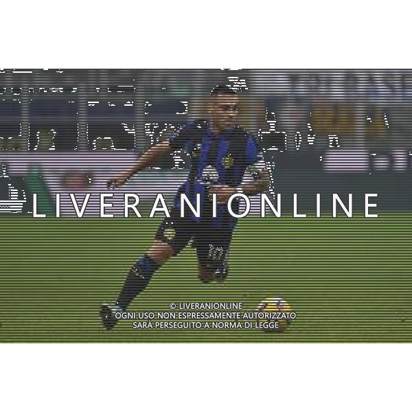 Inter vs Hellas Verona nella foto Lautaro Martinez (Inter) Milano 06-01-2024 Stadio Giuseppe Meazza - San Siro Campionato Serie A TIM - 19a giornata foto Roberto Garavaglia/Agenzia Aldo Liverani sas/AGENZIA ALDO LIVERANI SAS
