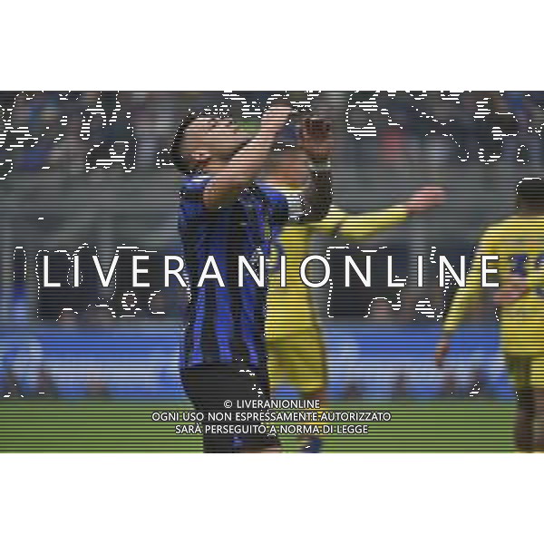 Inter vs Hellas Verona nella foto Lautaro Martinez (Inter) Milano 06-01-2024 Stadio Giuseppe Meazza - San Siro Campionato Serie A TIM - 19a giornata foto Roberto Garavaglia/Agenzia Aldo Liverani sas/AGENZIA ALDO LIVERANI SAS