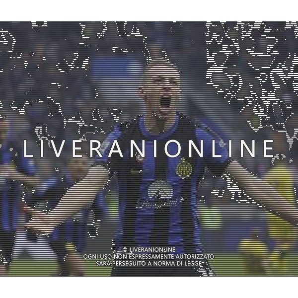 ESULTANZA DAVIDE FRATTESI DOPOGOL -Inter vs Hellas Verona Campionato Calcio Serie A TIM 06-01-2024 ©PAOLO GIAMPIETRI/AGENZIA ALDO LIVERANI SAS