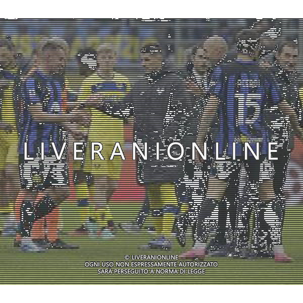 ESULTANZA DAVIDE FRATTESI FINE PARTITA -Inter vs Hellas Verona Campionato Calcio Serie A TIM 06-01-2024 ©PAOLO GIAMPIETRI/AGENZIA ALDO LIVERANI SAS