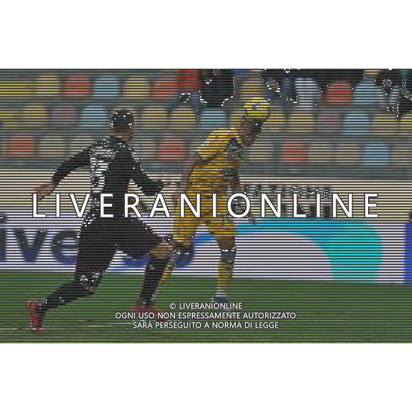 Frosinone vs Monza - Campionato Serie A TIM - 19 giornata - Stadio B.Stirpe - Frosinone 06-01-2024 nella foto Occasione gol Cheddira ©Federico Gaetano/AGENZIA ALDO LIVERANI SAS