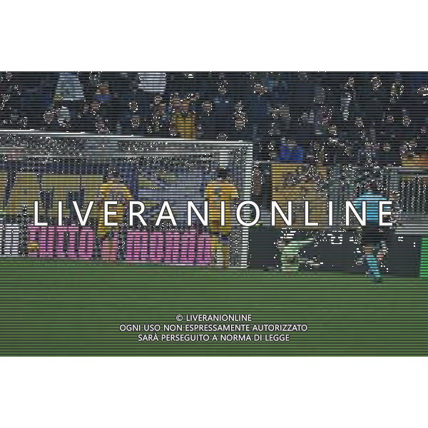 Frosinone vs Monza - Campionato Serie A TIM - 19 giornata - Stadio B.Stirpe - Frosinone 06-01-2024 nella foto Gol Valentin Carboni ©Federico Gaetano/AGENZIA ALDO LIVERANI SAS