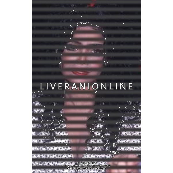 DIAP-RETROSPETTIVA LATOYA JACKSON CANTANTE NELLA FOTO LATOYA JACKSON NELL\'ANNO 1989 AG ALDO LIVERANI SAS