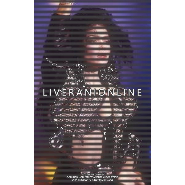 DIAP-RETROSPETTIVA LATOYA JACKSON CANTANTE NELLA FOTO LATOYA JACKSON NELL\'ANNO 1989 AG ALDO LIVERANI SAS 