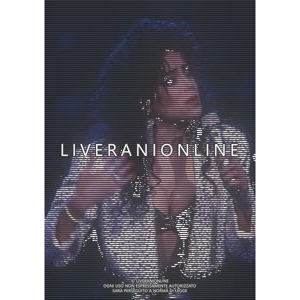 DIAP-RETROSPETTIVA LATOYA JACKSON CANTANTE NELLA FOTO LATOYA JACKSON NELL\'ANNO 1989 AG ALDO LIVERANI SAS 