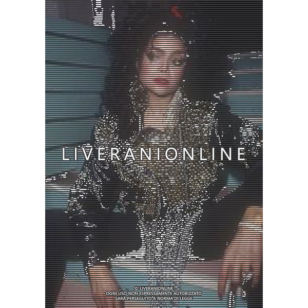DIAP-RETROSPETTIVA LATOYA JACKSON CANTANTE NELLA FOTO LATOYA JACKSON NELL\'ANNO 1989 AG ALDO LIVERANI SAS 