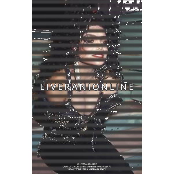 DIAP-RETROSPETTIVA LATOYA JACKSON CANTANTE NELLA FOTO LATOYA JACKSON NELL\'ANNO 1989 AG ALDO LIVERANI SAS 