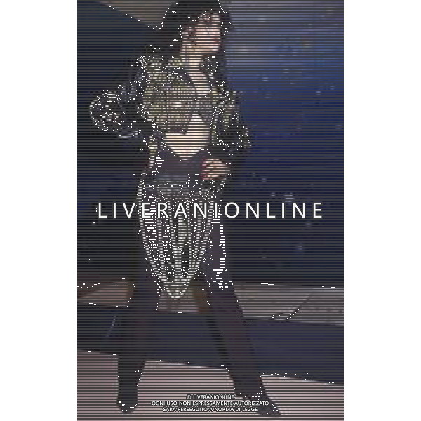 DIAP-RETROSPETTIVA LATOYA JACKSON CANTANTE NELLA FOTO LATOYA JACKSON NELL\'ANNO 1989 AG ALDO LIVERANI SAS 
