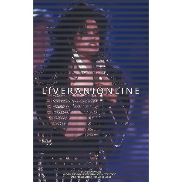 DIAP-RETROSPETTIVA LATOYA JACKSON CANTANTE NELLA FOTO LATOYA JACKSON NELL\'ANNO 1989 AG ALDO LIVERANI SAS 