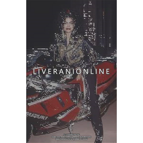 DIAP-RETROSPETTIVA LATOYA JACKSON CANTANTE NELLA FOTO LATOYA JACKSON NELL\'ANNO 1989 AG ALDO LIVERANI SAS 