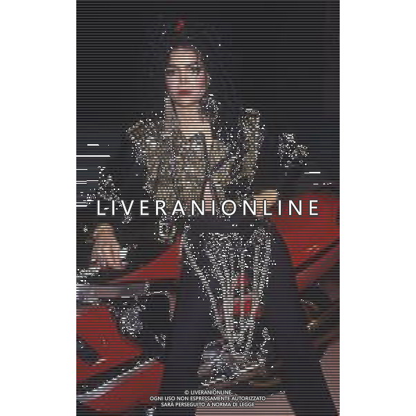 DIAP-RETROSPETTIVA LATOYA JACKSON CANTANTE NELLA FOTO LATOYA JACKSON NELL\'ANNO 1989 AG ALDO LIVERANI SAS 