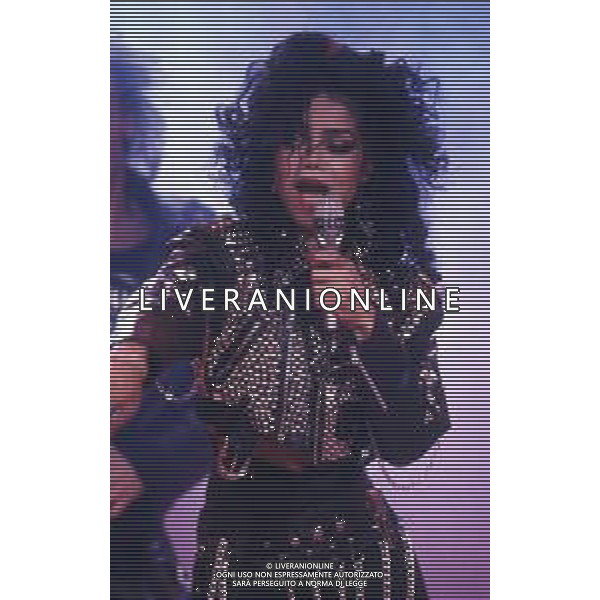 DIAP-RETROSPETTIVA LATOYA JACKSON CANTANTE NELLA FOTO LATOYA JACKSON NELL\'ANNO 1989 AG ALDO LIVERANI SAS 