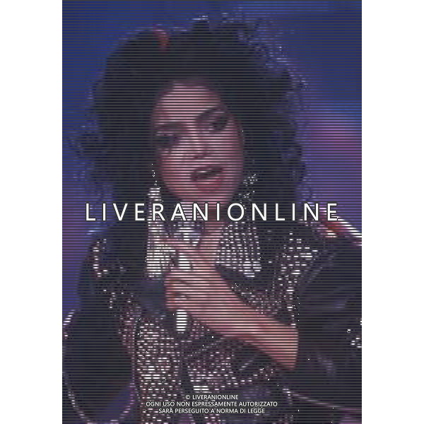 DIAP-RETROSPETTIVA LATOYA JACKSON CANTANTE NELLA FOTO LATOYA JACKSON NELL\'ANNO 1989 AG ALDO LIVERANI SAS 