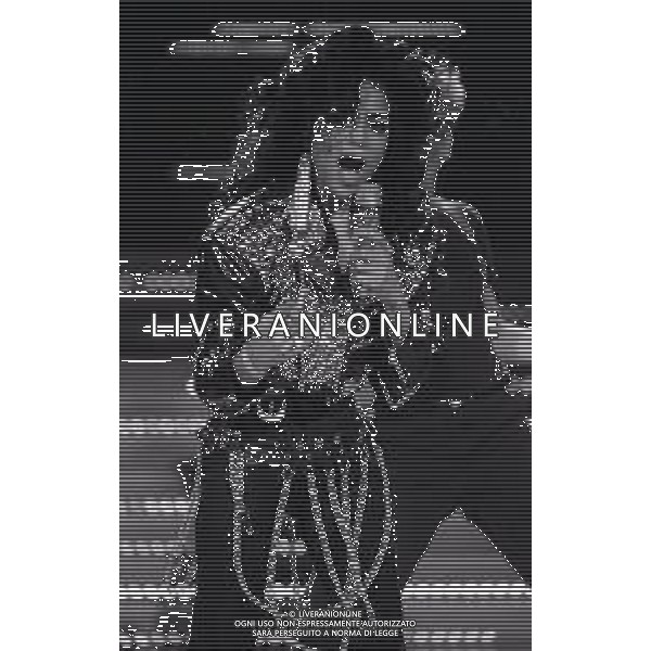 NEG-RETROSPETTIVA LATOYA JACKSON CANTANTE NELLA FOTO LATOYA JACKSON NELL\'ANNO 1989 AG ALDO LIVERANI SAS 