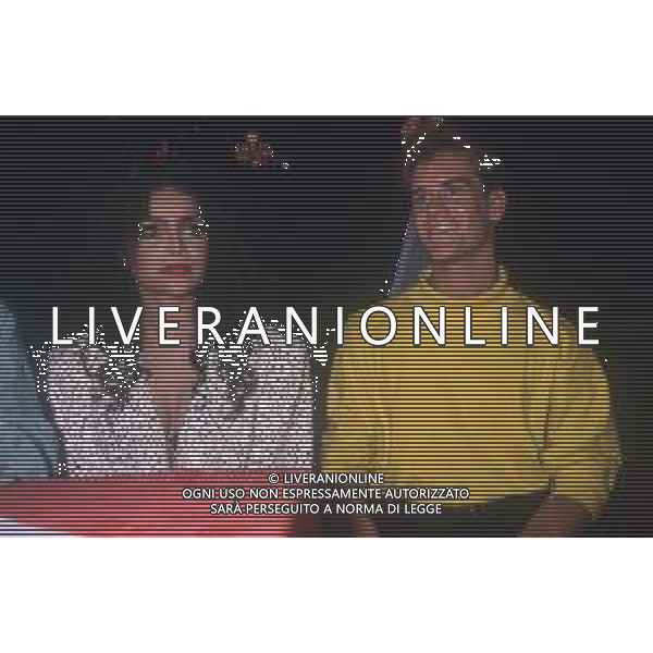 DIAP-RETROSPETTIVA LATOYA JACKSON CANTANTE NELLA FOTO LATOYA JACKSON NELL\'ANNO 1989 CON TIMOTHY RICHARDS FOTO JAMES SAVOIA-AG ALDO LIVERANI SAS  