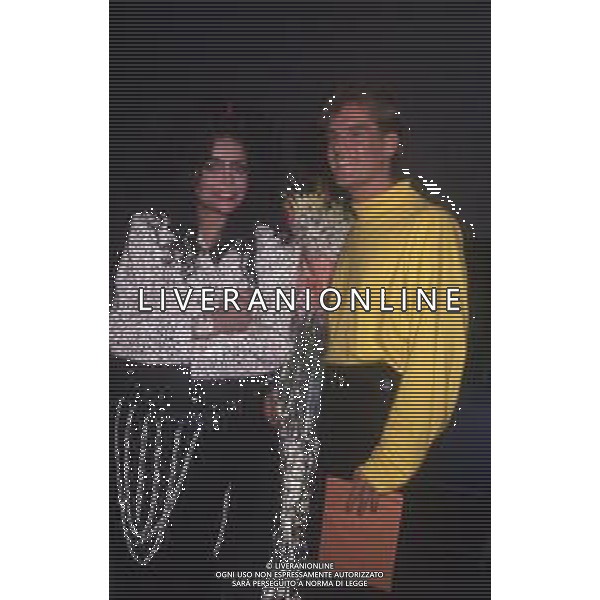 DIAP-RETROSPETTIVA LATOYA JACKSON CANTANTE NELLA FOTO LATOYA JACKSON NELL\'ANNO 1989 CON TIMOTHY RICHARDS FOTO JAMES SAVOIA-AG ALDO LIVERANI SAS 