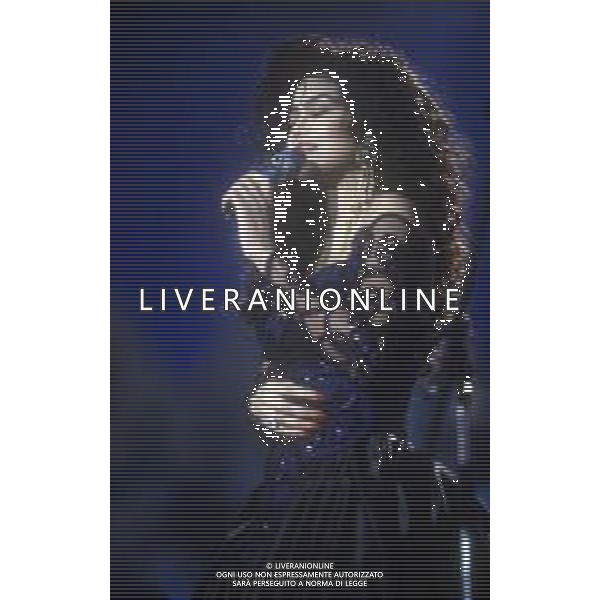 DIAP-RETROSPETTIVA LATOYA JACKSON CANTANTE NELLA FOTO LATOYA JACKSON NELL\'ANNO 1990 AG ALDO LIVERANI SAS  