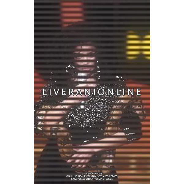 DIAP-RETROSPETTIVA LATOYA JACKSON CANTANTE NELLA FOTO LATOYA JACKSON NELL\'ANNO 1990 AG ALDO LIVERANI SAS 