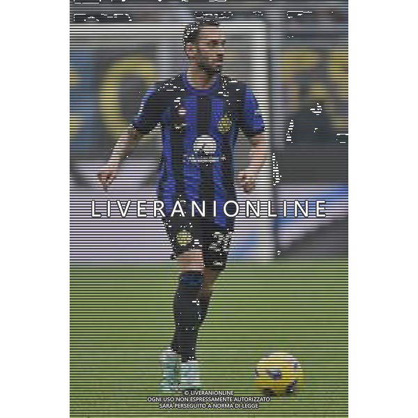 Inter vs Hellas Verona nella foto Hakan Calhanoglu (Inter) Milano 06-01-2024 Stadio Giuseppe Meazza - San Siro Campionato Serie A TIM - 19a giornata foto Roberto Garavaglia/Agenzia Aldo Liverani sas