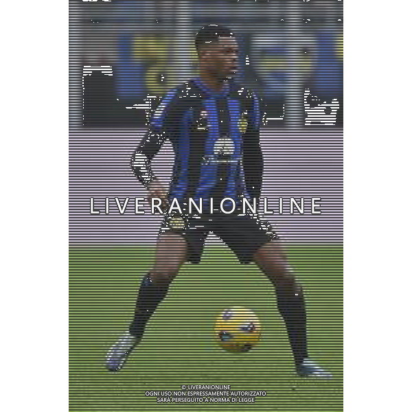 Inter vs Hellas Verona nella foto Denzel Dumfries (Inter) Milano 06-01-2024 Stadio Giuseppe Meazza - San Siro Campionato Serie A TIM - 19a giornata foto Roberto Garavaglia/Agenzia Aldo Liverani sas