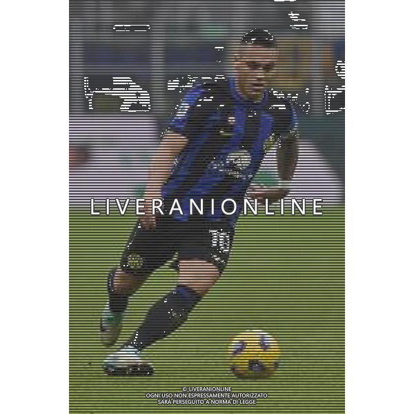 Inter vs Hellas Verona nella foto Lautaro Martinez (Inter) Milano 06-01-2024 Stadio Giuseppe Meazza - San Siro Campionato Serie A TIM - 19a giornata foto Roberto Garavaglia/Agenzia Aldo Liverani sas