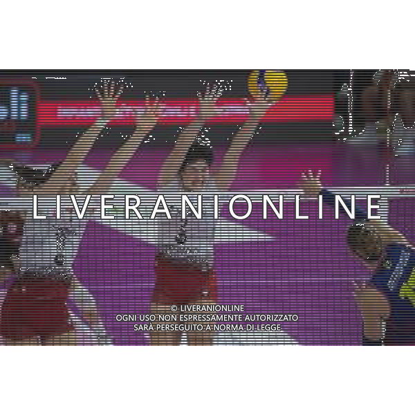 Savino Del Bene Scandicci vs Uyba Volley Busto Arsizio - Palazzo Wanny Firenze - 06.01.2023 nella foto Martina Bracchi e Benedetta Maria Sartori Foto Daniele Mannelli /AGENZIA ALDO LIVERANI SAS