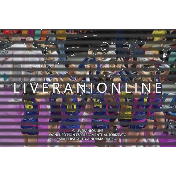 Savino Del Bene Scandicci vs Uyba Volley Busto Arsizio - Palazzo Wanny Firenze - 06.01.2023 nella foto Esultanza Scandicci Foto Daniele Mannelli /AGENZIA ALDO LIVERANI SAS