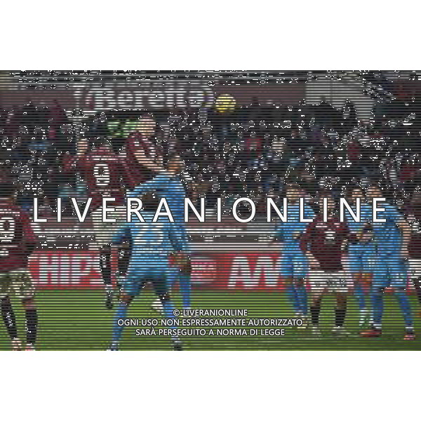 TVMV-Torino 07.01.2024 Stadio Grande Torino ©Manuela Viganti/Agenzia Aldo Liverani Torino vs Napoli Campionato Calcio Serie A TIM 2023/2024 19a giornata Nella foto: gol alessandro buongiorno