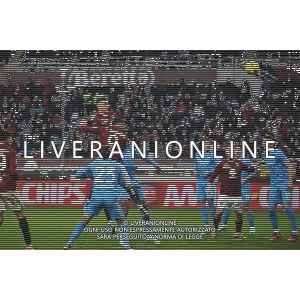 TVMV-Torino 07.01.2024 Stadio Grande Torino ©Manuela Viganti/Agenzia Aldo Liverani Torino vs Napoli Campionato Calcio Serie A TIM 2023/2024 19a giornata Nella foto: gol alessandro buongiorno