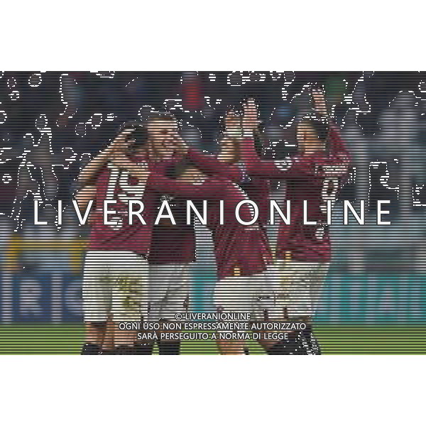 TVMV-Torino 07.01.2024 Stadio Grande Torino ©Manuela Viganti/Agenzia Aldo Liverani Torino vs Napoli Campionato Calcio Serie A TIM 2023/2024 19a giornata Nella foto: esultanza torino dopo il gol di alessandro buongiorno