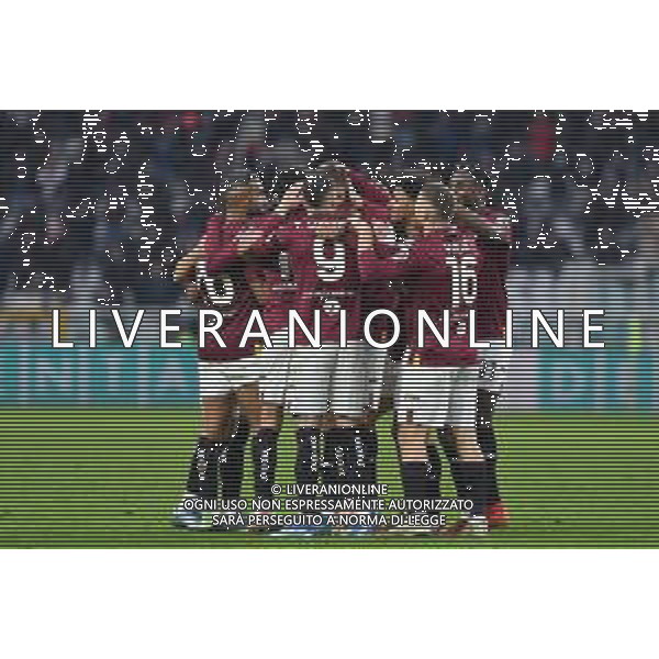 TVMV-Torino 07.01.2024 Stadio Grande Torino ©Manuela Viganti/Agenzia Aldo Liverani Torino vs Napoli Campionato Calcio Serie A TIM 2023/2024 19a giornata Nella foto: esultanza torino dopo il gol di alessandro buongiorno
