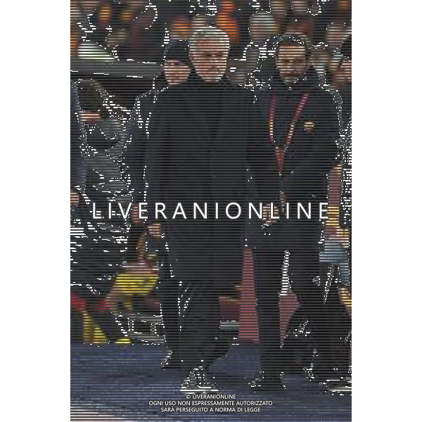 Roma vs Atalanta - Campionato Serie A TIM - 19 giornata - Stadio Olimpico - Roma 07-01-2024 nella foto Josè Mourinho FOTO FEDERICO GAETANO-AG ALD LIVERANI SAS