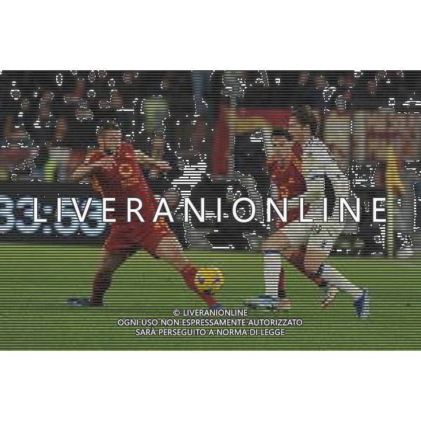 Roma vs Atalanta - Campionato Serie A TIM - 19 giornata - Stadio Olimpico - Roma 07-01-2024 nella foto Cristante e Miranchuk FOTO FEDERICO GAETANO-AG ALDO LIVERANI SA