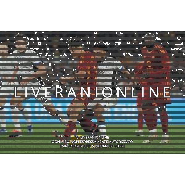 Roma vs Atalanta - Campionato Serie A TIM - 19 giornata - Stadio Olimpico - Roma 07-01-2024 nella foto Dybala e Ederson FOTO FEDERICO GAETANO-AG ALDO LIVERANI SA