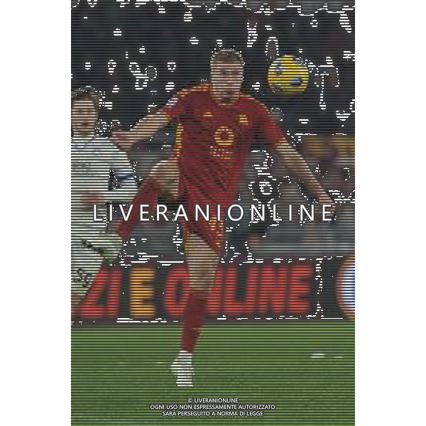 Roma vs Atalanta - Campionato Serie A TIM - 19 giornata - Stadio Olimpico - Roma 07-01-2024 nella foto Rasmus Kristensen foto federico gaetano-ag aldo liverani sas