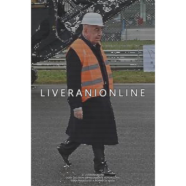 TVRG Lavori circuito Monza nella foto Adriano Galliani amministratore delegato Monza Monza 08-01-2024 Inizio dei lavori di ammodernamento e riqualificazione del circuito di Formula 1 foto Roberto Garavaglia/Agenzia Aldo Liverani sas