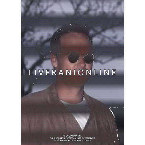 DIAP-RETROSPETTIVA MICHAEL KEATON ATTORE NELLA FOTO MICHAEL KEATON A MILANO NELL\'ANNO 1996 AG ALDO LIVERANI SAS