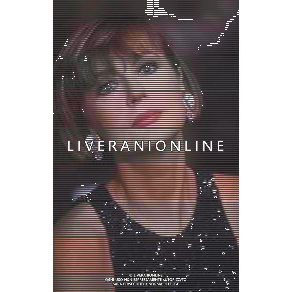 DIAP-RETROSPETTIVA LORETTA GOGGI-CANTANTE-ATTRICE-IMITATRICE-CONDUTTRICE TELEVISIVA E SCRITTRICE NELLA FOTO LORETTA GOGGI NELL\'ANNO 1989 AG ALDO LIVERANI SAS 