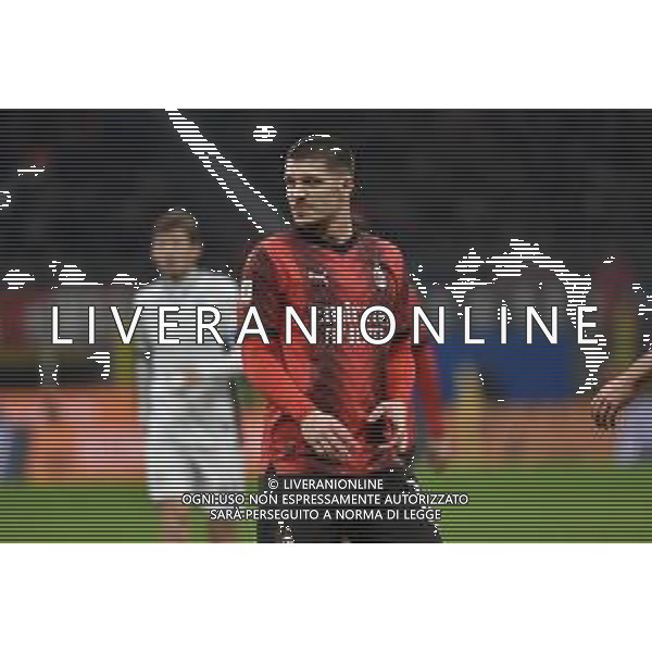Milan vs Atalanta nella foto Luka Jovic (Milan) Milano 10-01-2024 Stadio Giuseppe Meazza - San Siro Coppa Italia Frecciarossa - quarti di finale foto Roberto Garavaglia/Agenzia Aldo Liverani sas