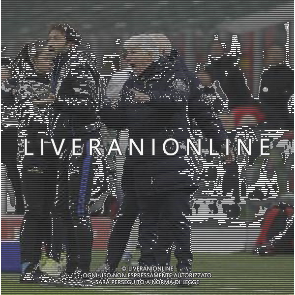 GIAN PIERO GASPERINI PROTESTE -Milan vs Atalanta Coppa Italia Frecciarossa - Quarti di finale 10-01-2024 ©PAOLO GIAMPIETRI/AGENZIA ALDO LIVERANI SAS