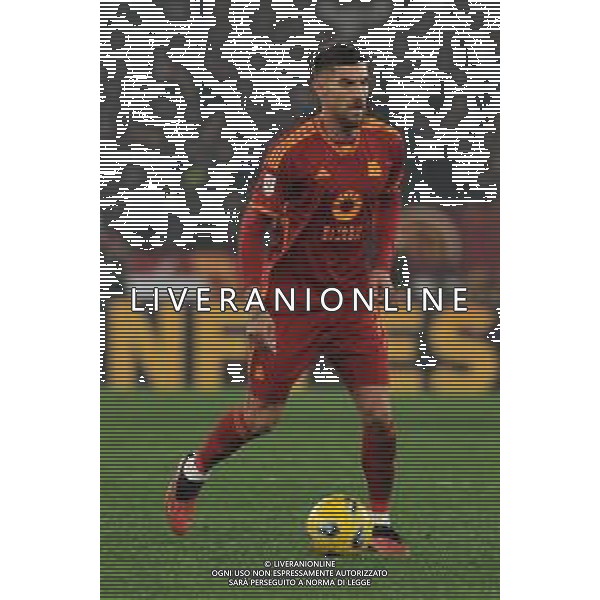 Lazio vs Roma - Coppa Italia Frecciarossa - Quarti di finale - Stadio Olimpico - Roma 10-01-2024 nella foto Lorenzo Pellegrini FOTO FEDERICO GAETANO-AG ALDO LIVERANI SAS